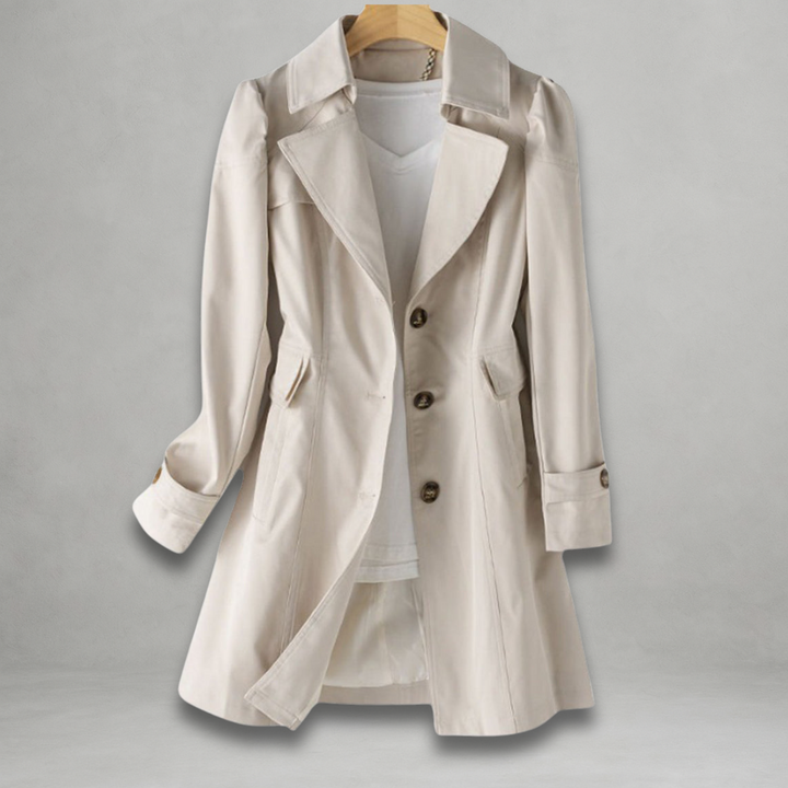 Elodie | Abrigo Trench a Medida para Mujer | Clásico Ligero