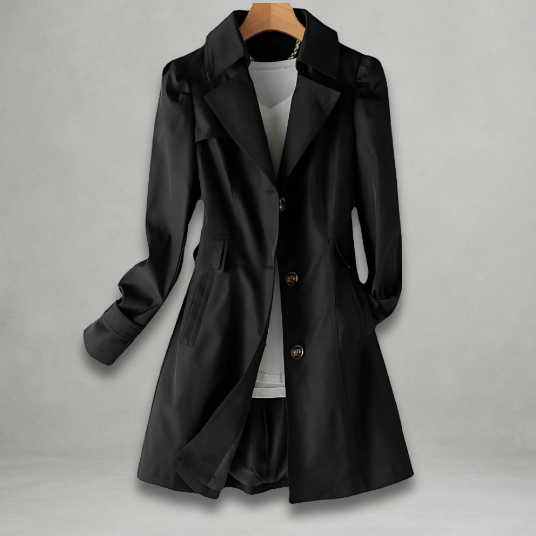 Elodie | Abrigo Trench a Medida para Mujer | Clásico Ligero
