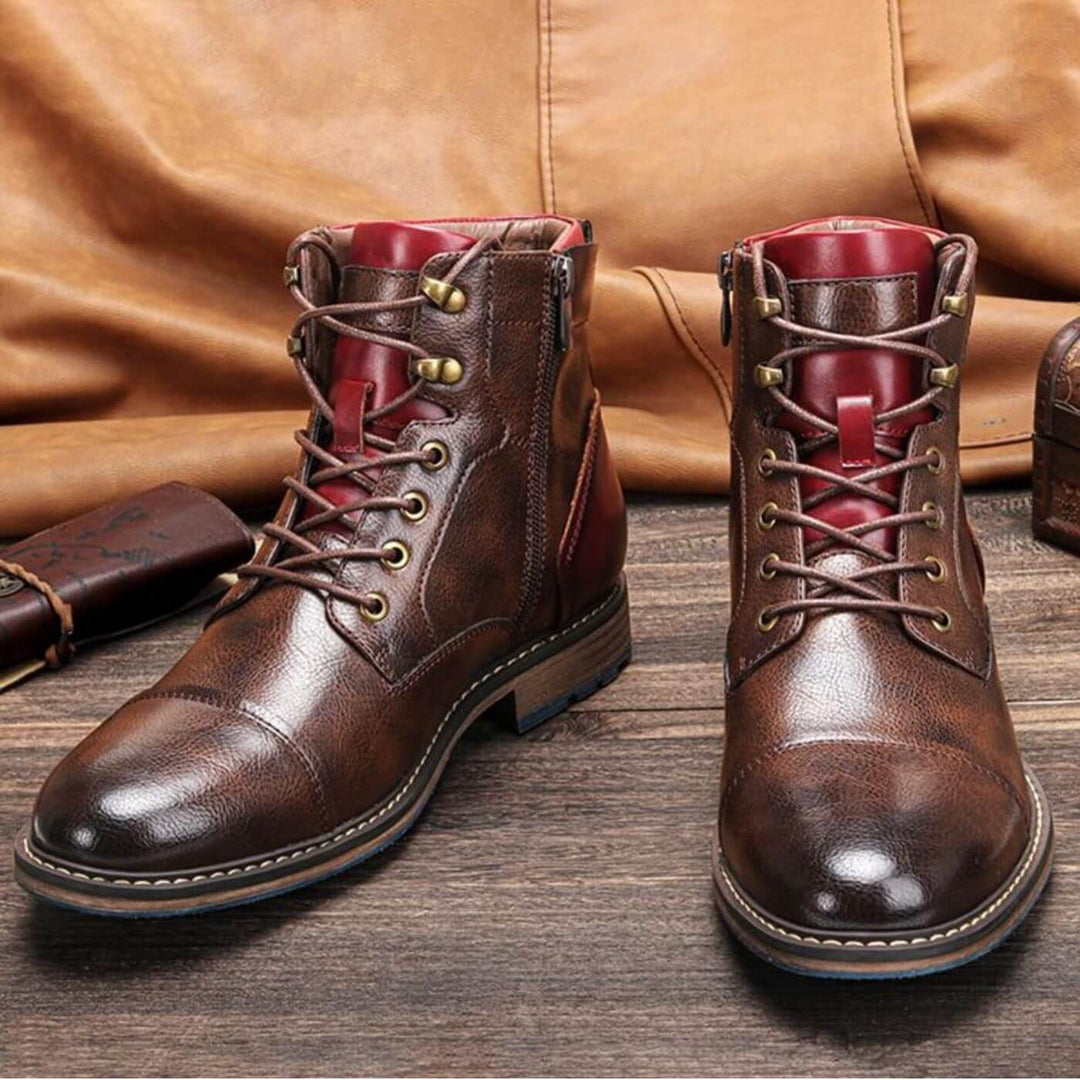 Agustín | Bottines de cuero para hombre