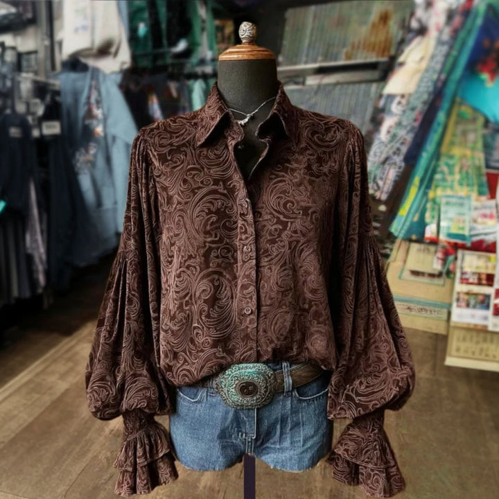 Blusa vintage informal
