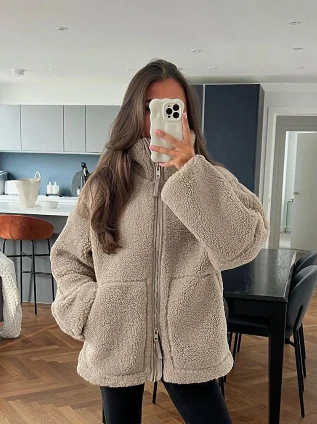 Anastasia | Chaqueta de invierno suave y acogedora