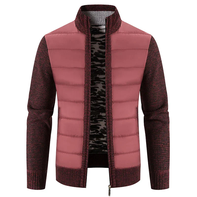 Elegante Abrigo de Jean para Invierno: Cálido y Confortable para Hombres
