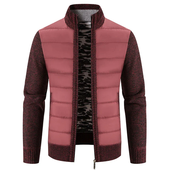Elegante Abrigo de Jean para Invierno: Cálido y Confortable para Hombres