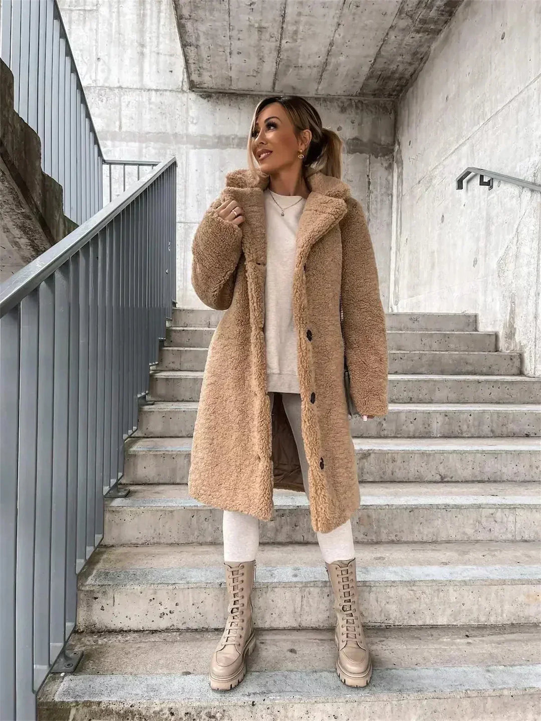 Vanya™ | Chaqueta Teddy