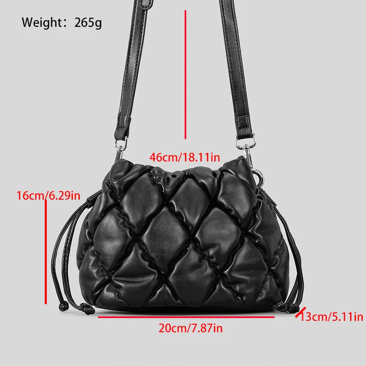 Bolso de almohada cruzado mini Bianca