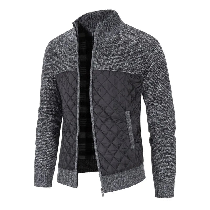 Elegante Abrigo de Jean para Invierno: Cálido y Confortable para Hombres