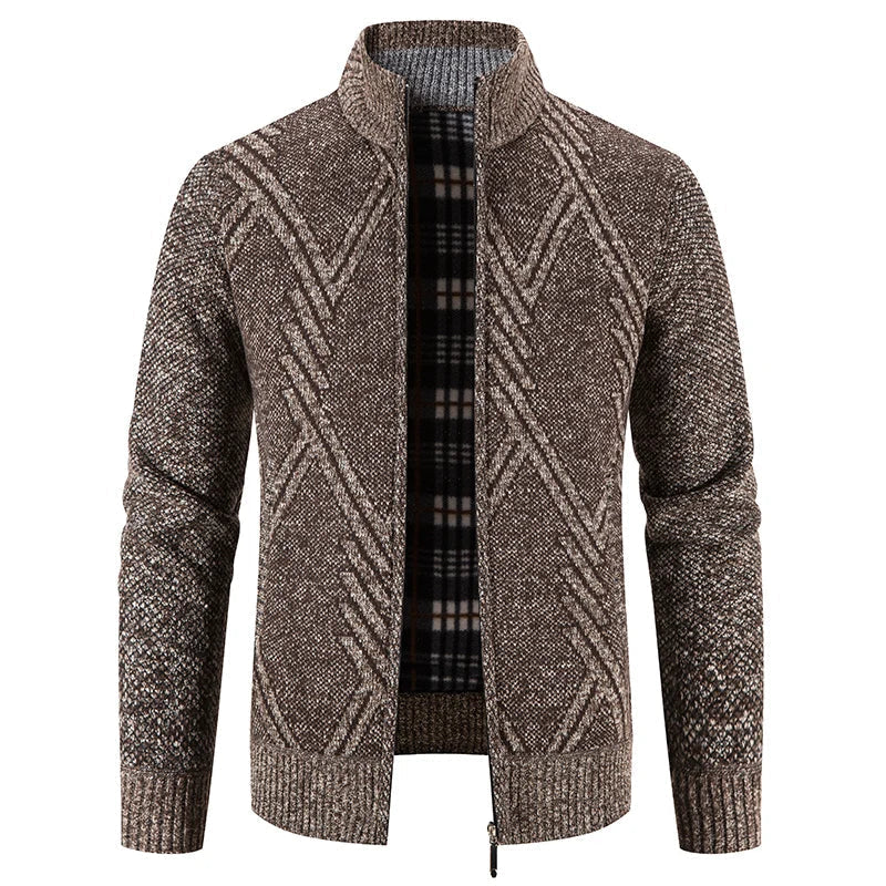 Elegante Abrigo de Jean para Invierno: Cálido y Confortable para Hombres