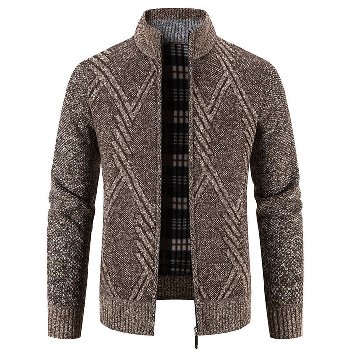 Elegante Abrigo de Jean para Invierno: Cálido y Confortable para Hombres