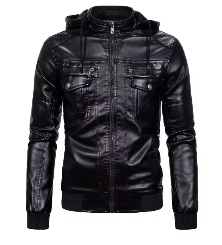 Chaqueta de Cuero de Lujo