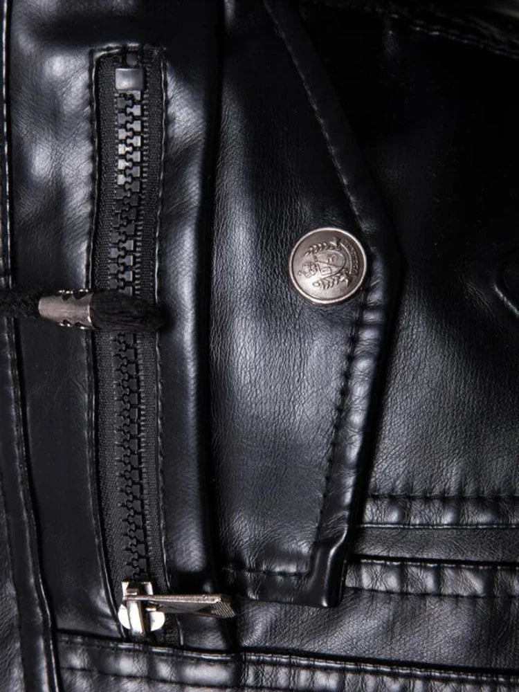 Chaqueta de Cuero de Lujo
