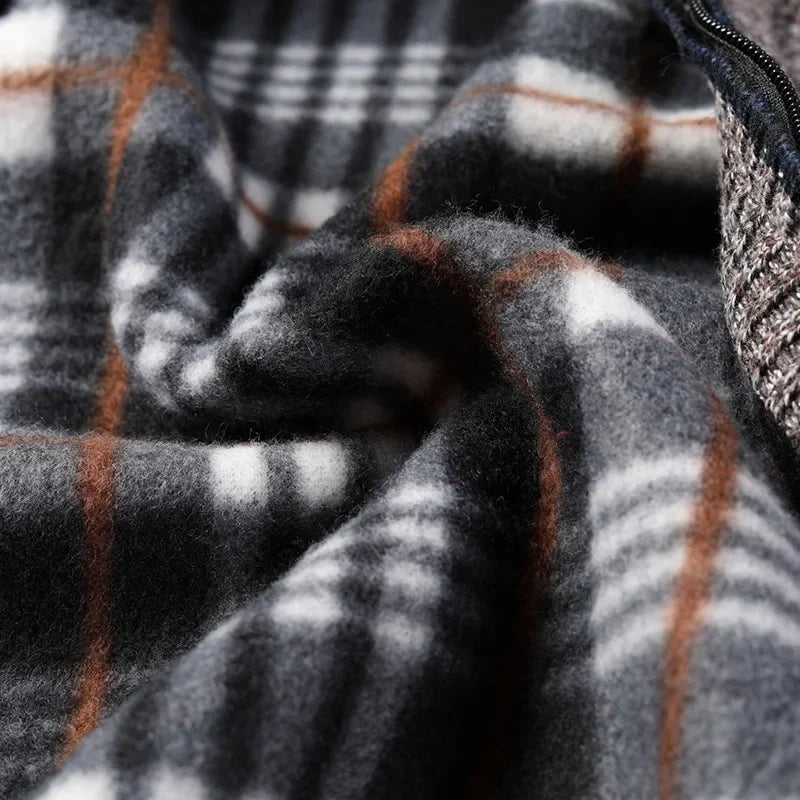 Suéter de Punto Grueso con Cuello Alto y Ajuste Slim - Confort Ideal para Otoño e Invierno, Disponibles en Tallas Grandes