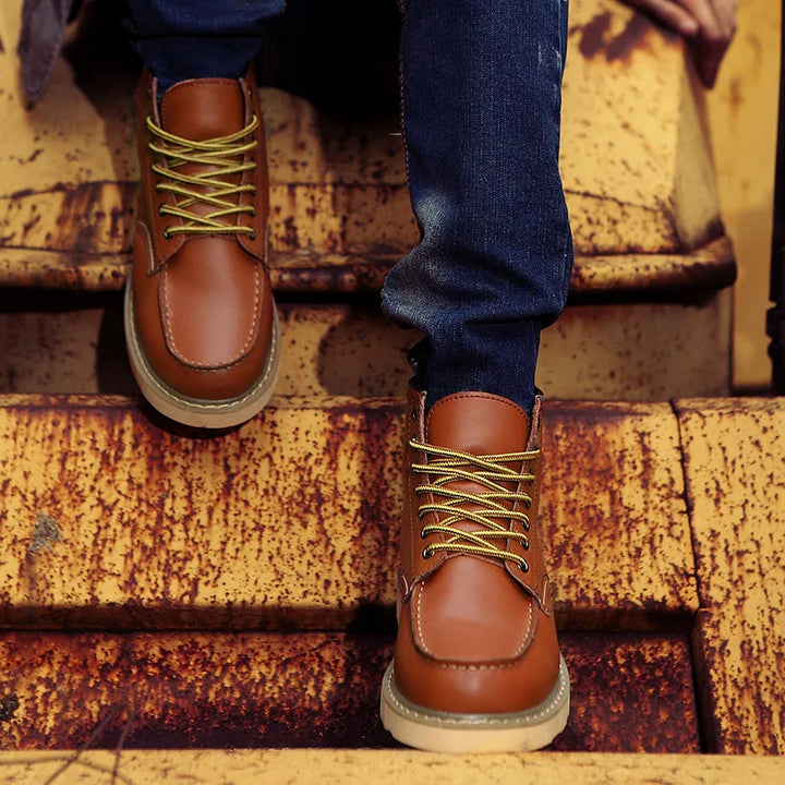 Muller™ – Botas de Cuero Genuino Retro
