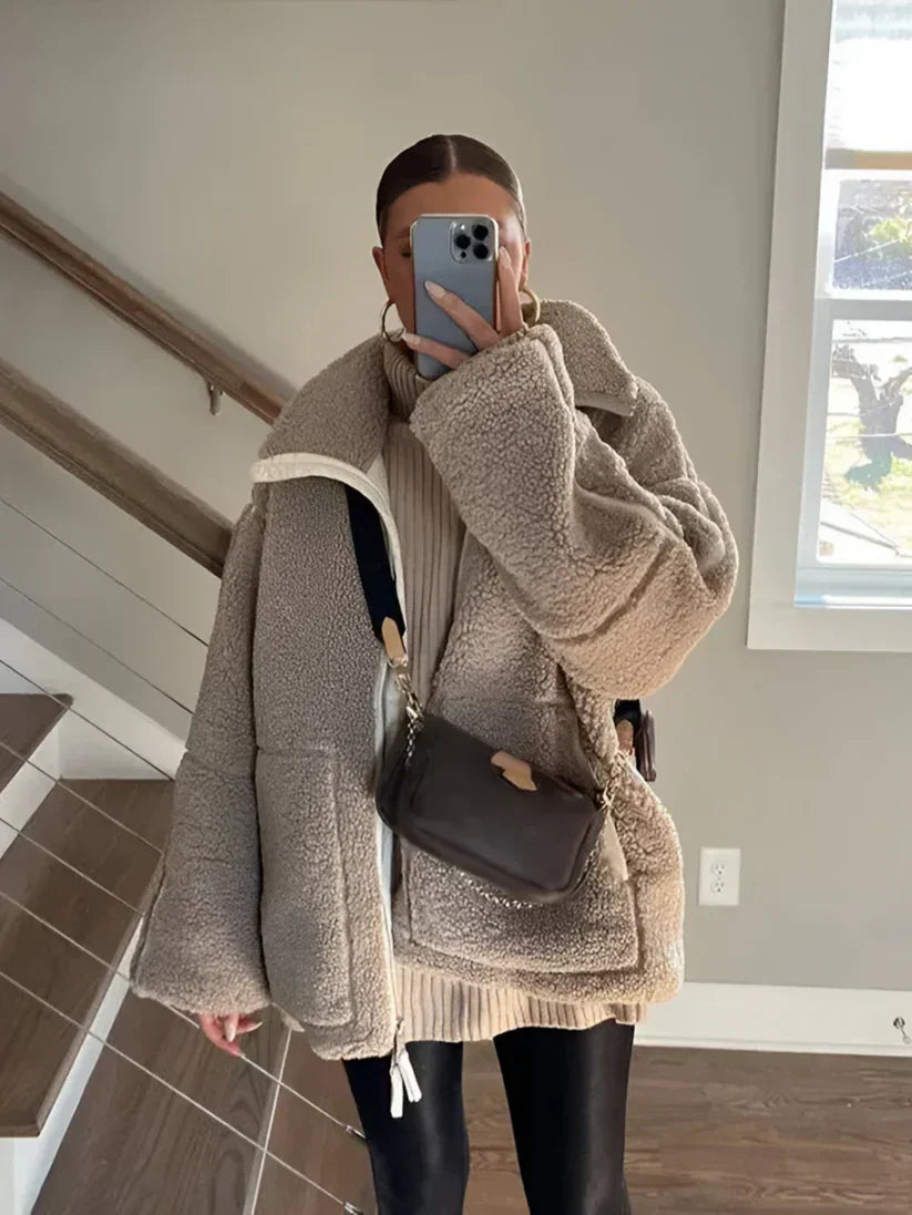 Anastasia | Chaqueta de invierno suave y acogedora