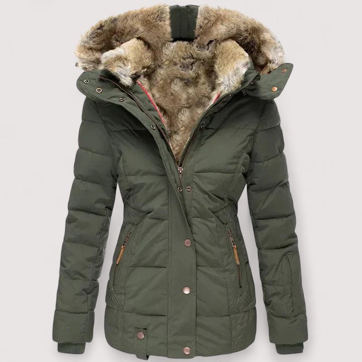 Marylin™ – Abrigo de invierno cálido con forro de pelo
