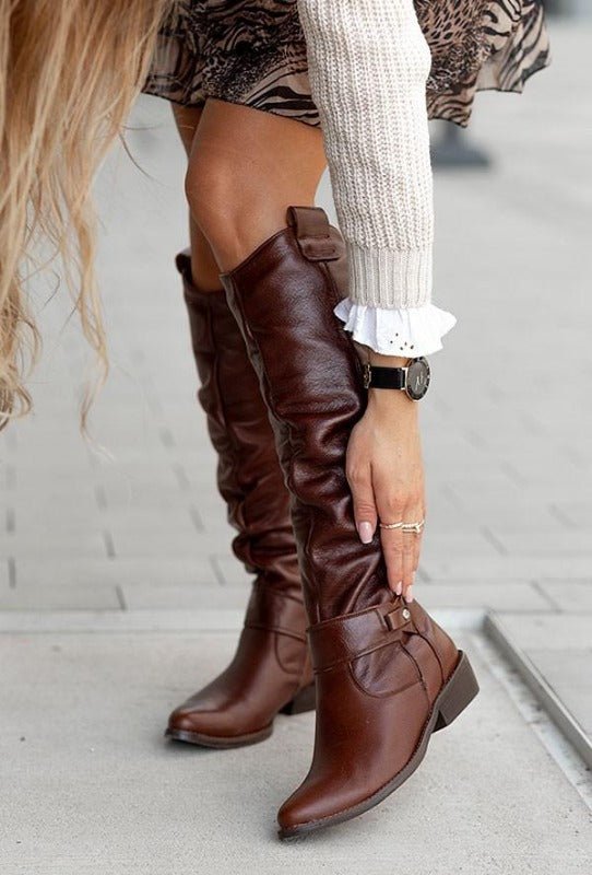 Bottes Cuir Allison (Colección Nouvelle)