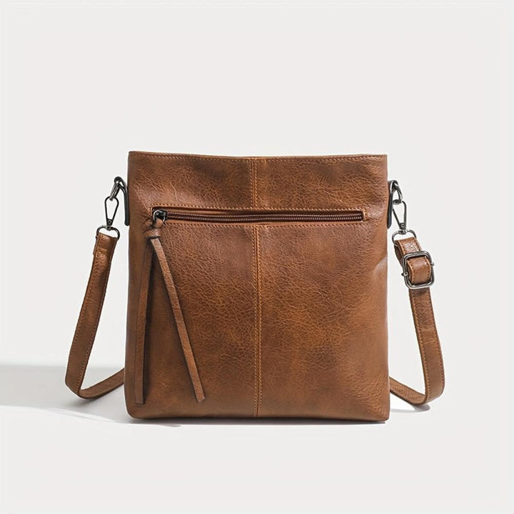 Lina | Bolso bandolera vintage con motivo de ajedrez