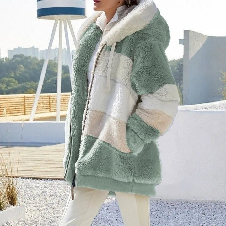 Margit™ | Chaqueta Polar de Invierno con Capucha