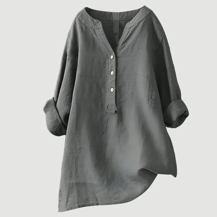 Camisa ancha con botones