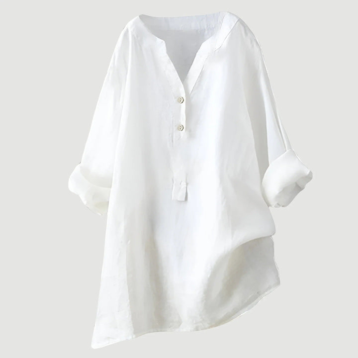 Camisa ancha con botones