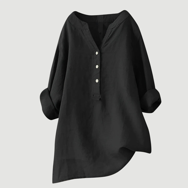 Camisa ancha con botones