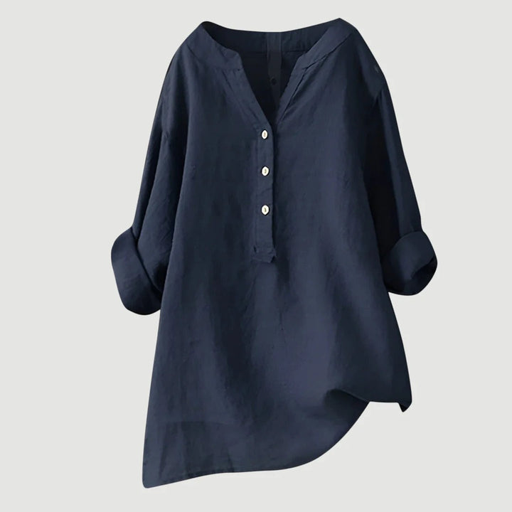 Camisa ancha con botones