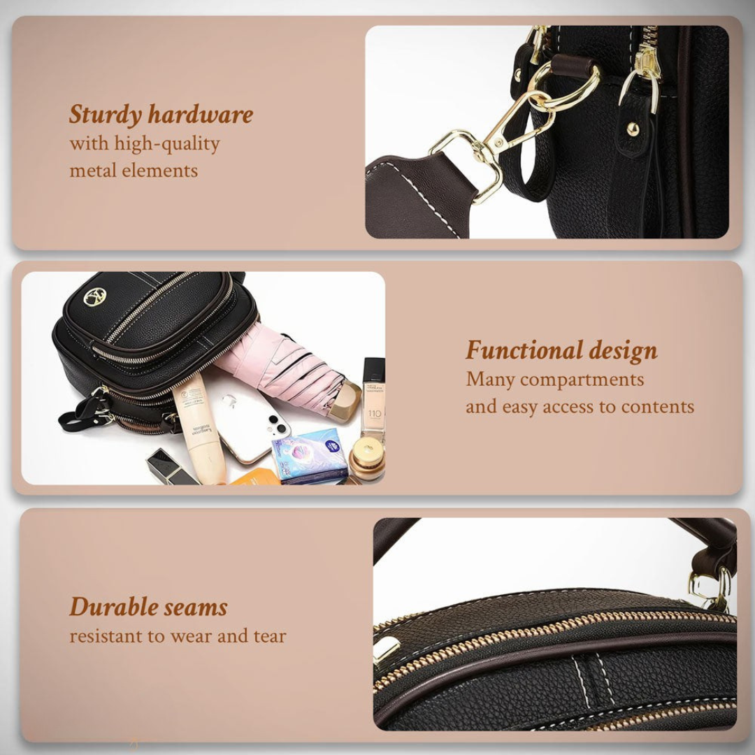 Fiona | Bolso de bandolera chic clásico