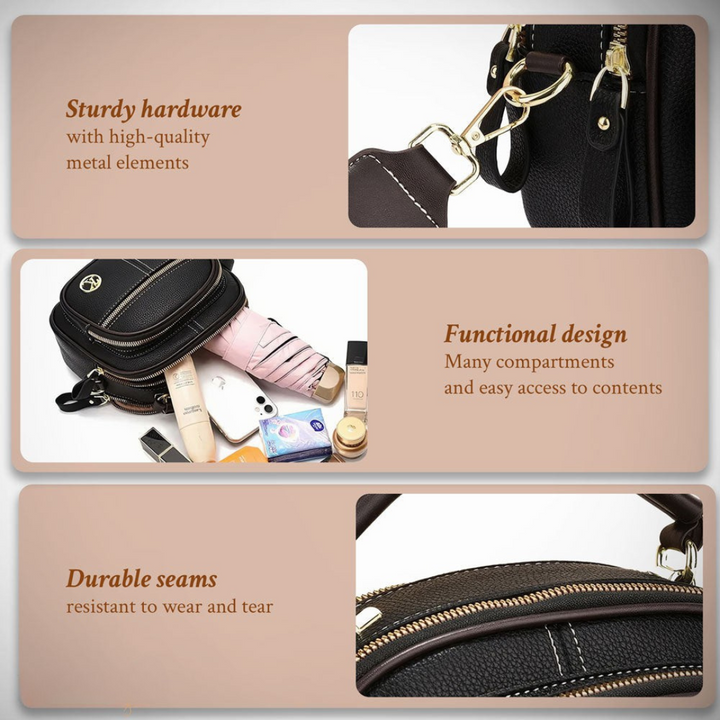 Fiona | Bolso de bandolera chic clásico