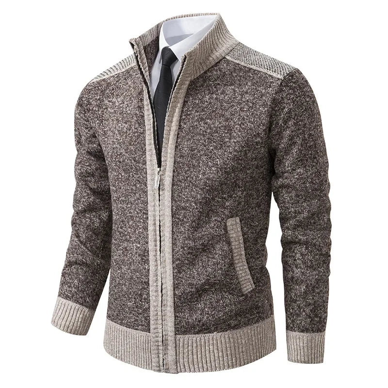 Jean - Cárdigan de Punto Grueso, Acogedor y Casual para Otoño e Invierno