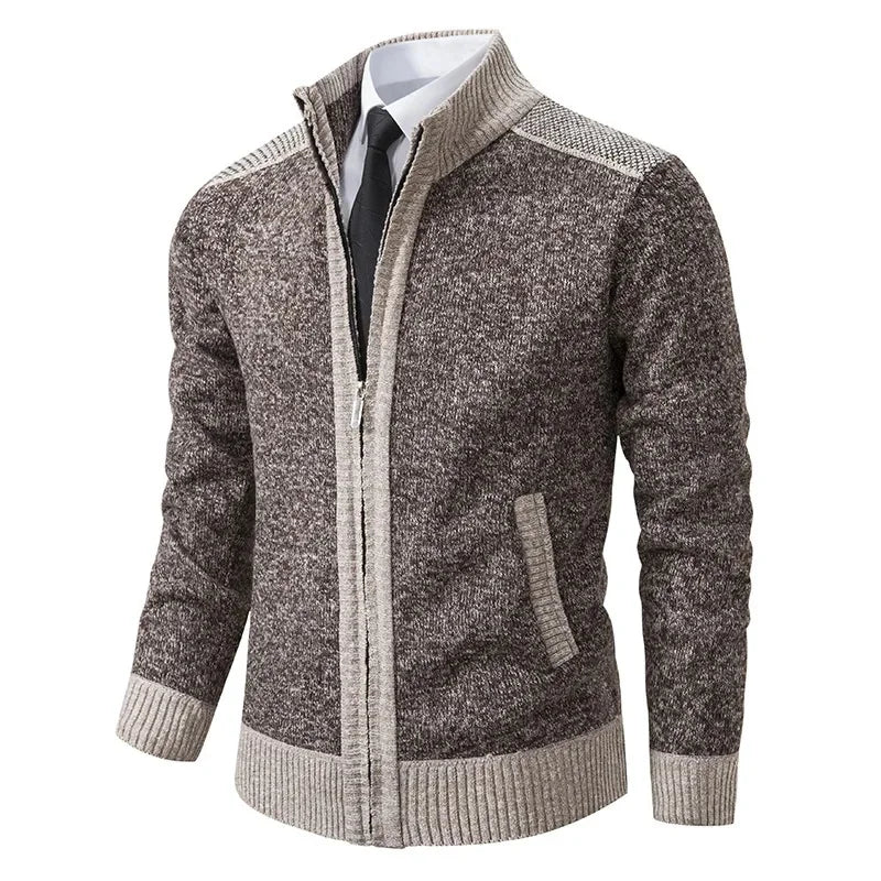Jean - Cárdigan de Punto Grueso, Acogedor y Casual para Otoño e Invierno