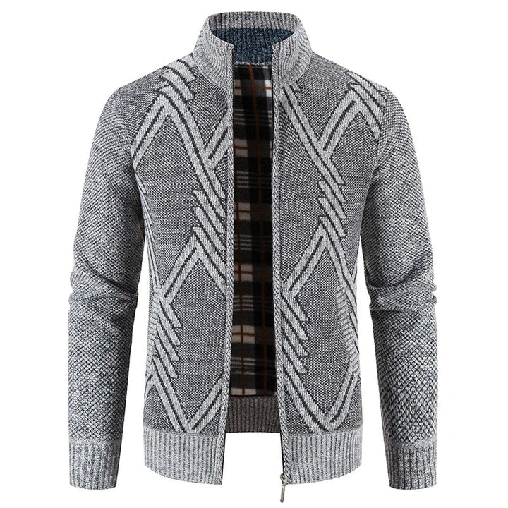 Elegante Abrigo de Jean para Invierno: Cálido y Confortable para Hombres