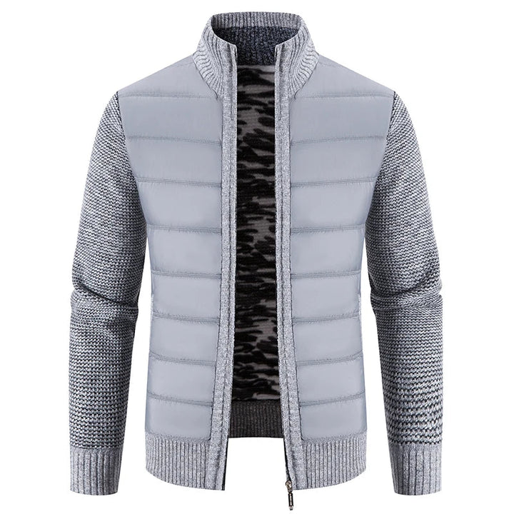 Elegante Abrigo de Jean para Invierno: Cálido y Confortable para Hombres