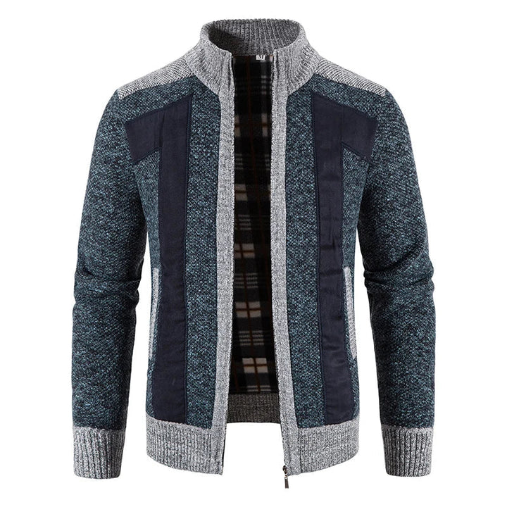 Elegante Abrigo de Jean para Invierno: Cálido y Confortable para Hombres