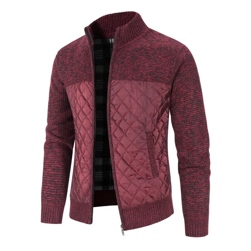 Elegante Abrigo de Jean para Invierno: Cálido y Confortable para Hombres