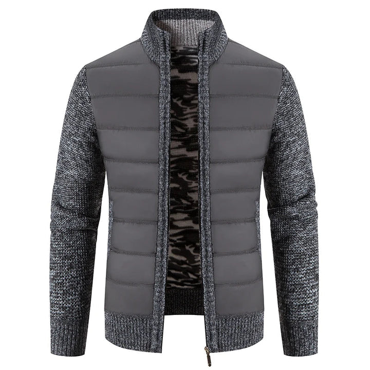 Elegante Abrigo de Jean para Invierno: Cálido y Confortable para Hombres