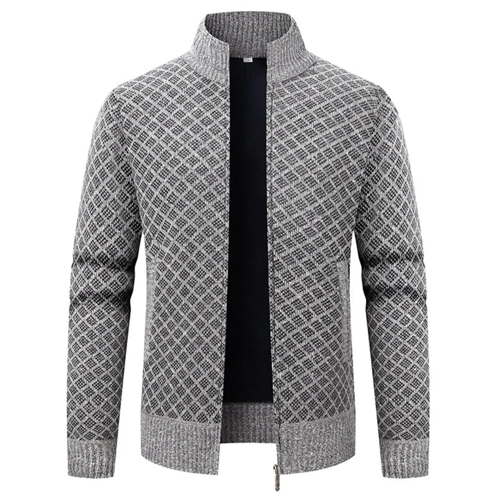 Chaqueta de Jean Casual con Cuello Alto y Corte Ajustado para Máximo Confort, Ideal para la Temporada.