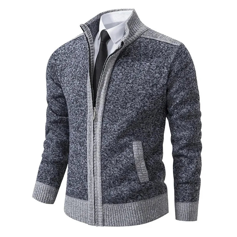 Jean - Cárdigan de Punto Grueso, Acogedor y Casual para Otoño e Invierno