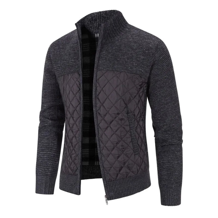Elegante Abrigo de Jean para Invierno: Cálido y Confortable para Hombres