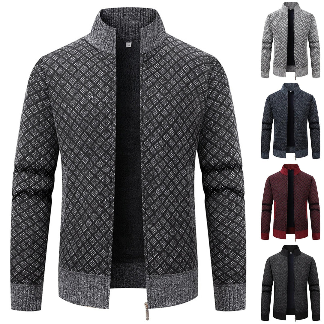 Chaqueta de Jean Casual con Cuello Alto y Corte Ajustado para Máximo Confort, Ideal para la Temporada.