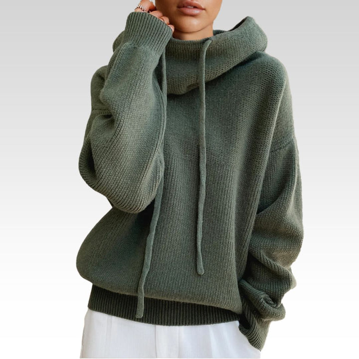 Charlotte | Suéter de cuello alto de lana merino