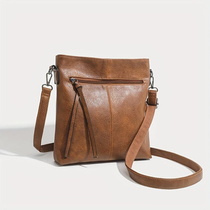 Lina | Bolso bandolera vintage con motivo de ajedrez