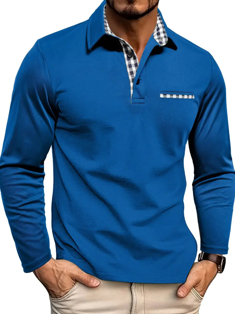Poloshirt de manga larga