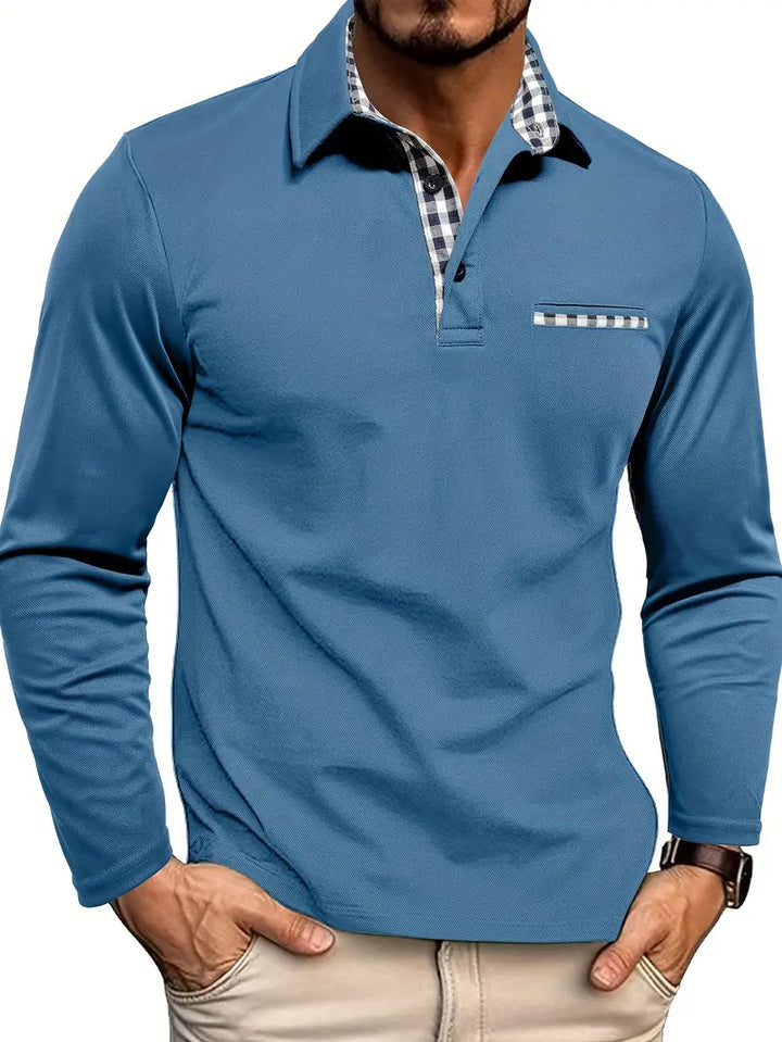 Poloshirt de manga larga