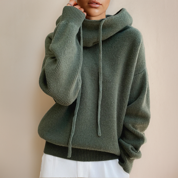 Charlotte | Suéter de cuello alto de lana merino
