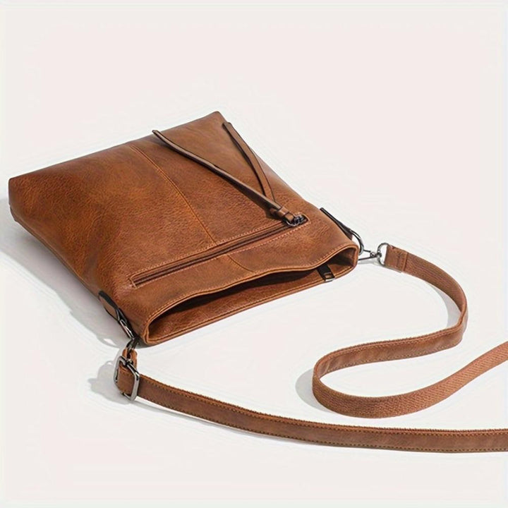 Lina | Bolso bandolera vintage con motivo de ajedrez