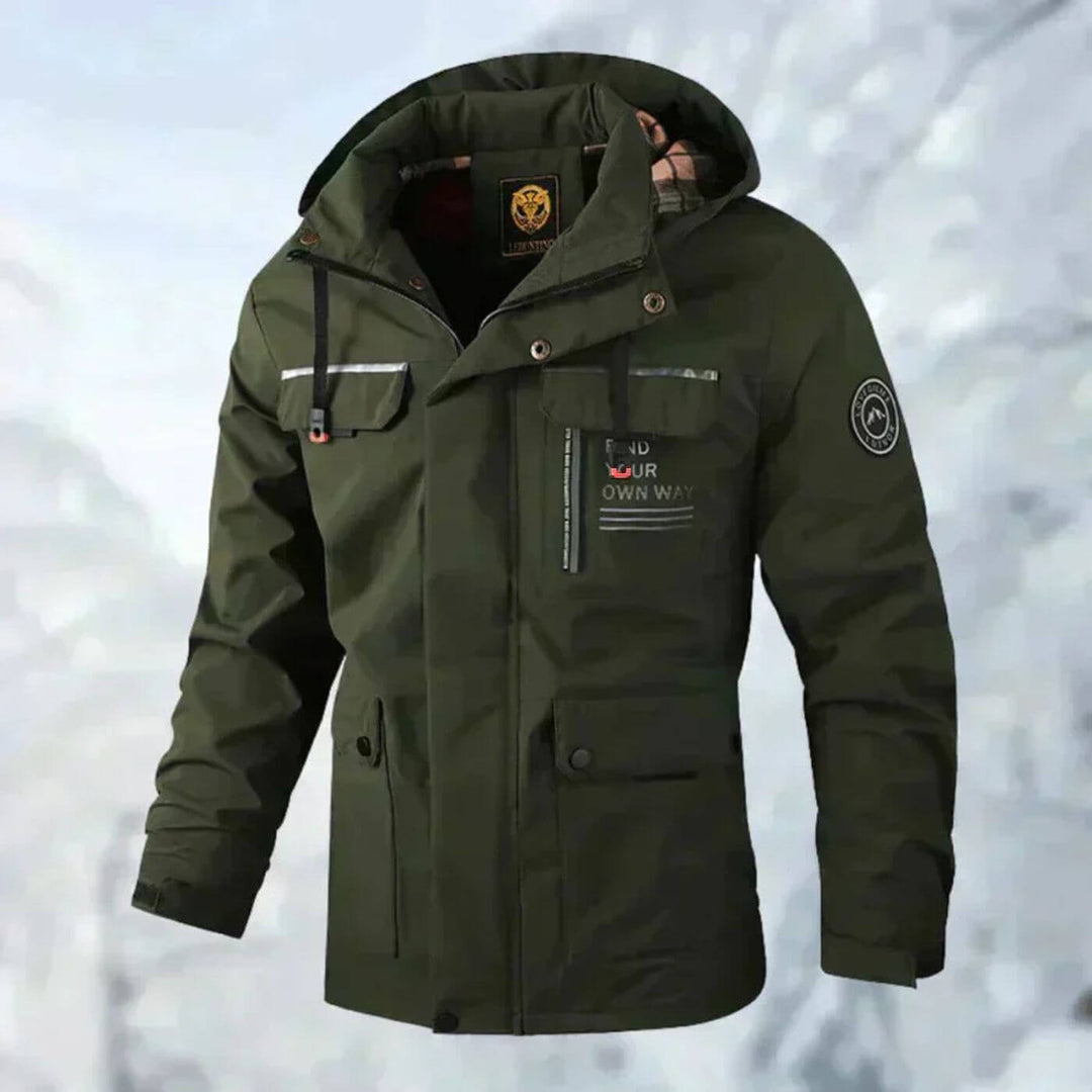 FYOW™ | Chaqueta Impermeable para Hombre - Ideal para Otoño e Invierno