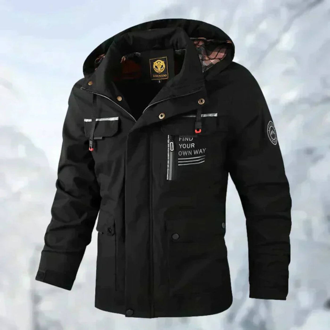 FYOW™ | Chaqueta Impermeable para Hombre - Ideal para Otoño e Invierno